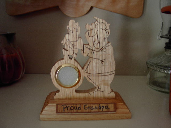 Proud Grandpa Clock or Frame